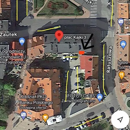 アパート Ratuszowe Serce Miasta ムロンゴヴォ